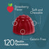 Vitamin D3 K2 Gummies - 1000 IU Vitamin D3 and K2 100mcg - Vegetarian, Gelatin Free, Tasty Chewable Strawberry Flavored