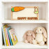 SJFBJNJHJ 6 Pcs Easter Money Holders, Wooden Bunny Card Easter Money Holders for Cash, Basket Stuffer and Spring Box