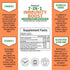 Immune Support Supplement with Zinc, Vitamin C, D3, Elderberry & Ginger - 120 Dr Approved Vitamins for Adults