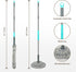Self Wringing Mop for Floor Cleaning, Easy Squeeze Twist Mop with 52.5 Inch Long Handle, Heavy Duty Wet Mop