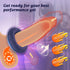 Pramtme 10 Male Sex Toy Vibrating Cock Ring, Sex Toys for Men Automatic Adjustable Vibration Modes Soft Silicone Penis