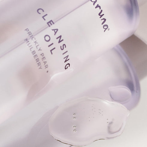 Karuna Cleansing Oil with Prickly Pear, 150 ml - Oil Based Cleanser, Travel Size Makeup Remover, Cleanses Skin