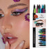 13 Colors Eyeliner Pencil, Colorful Eye Shadow Pencil, Eyebrow Pen for Women, Glitter Matte Eye&Lip Liner Makeup