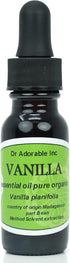 Dr Adorable Vanilla Absolute Essential Oil - 0.6 oz with dropper, 100% Pure Natural Organic