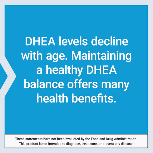 Life Extension DHEA 50 mg, 60 Capsules, Dehydroepiandrosterone Supplement for Hormone Balance & Immune Support