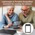 XLIUAX 5X Full Page Magnifier for Reading, Handheld Full Book Page Magnifier Glass Bendable Book Magnifying Glass