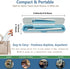 STB-062 UV-C Toothbrush Case for Travel, Portable Toothbrush Case with Holder, USB-C or AA Battery Powered, Plastic