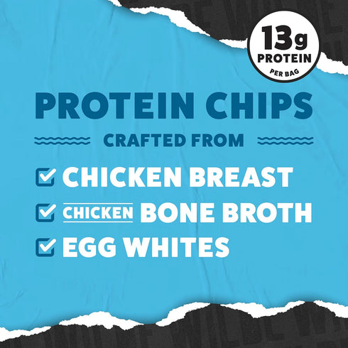 Wilde Protein Chips, Sweet and Savory Flavors Variety Pack, 1.34 oz Bags, Pack of 12, Protein Snacks