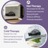 Microwave Heating Pad for Neck Shoulder and Back Pain, Weighted Microwavable Heated Neck Wrap with Lavender Scent