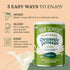 Four Sigmatic Organic Plant-Based Protein Powder, Unflavored with Lion’s Mane, 16.9 oz