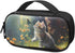 Cute Cat Butterfly Diabetic Supplies Carrying Bag for Glucose Meter, Insulin Pens, Test Strips, Syringe Medication