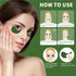 Under Eye Patches 70PCS - Green Tea Eye Masks for Dark Circles and Puffiness, Non-Irritating Eye Gel Pads