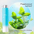 QSLYUYUAN 3PCS Breath Fresheners,Peach,Grape,Mint Flavors Fresh Breath Spray for Oral Care,Travel Size Mouth Rinse