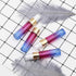 14Pcs 10ml Rose Blue Gradient Color Spray Bottles, Glass Vials for Perfume, Refillable Makeup Travel Fine Mist Sprayer