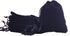 Sansam 25pcs Black Drawstrings Velvet Gift Bags, Velvet Pouches for Wedding Favors, 4.8x6.0''