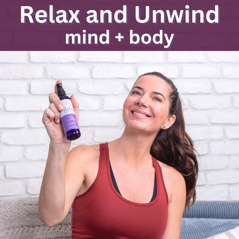 Lavender Spray Aromatherapy Mist Set of 2 - Natural Linen Spray and Pillow Spray with Lavender & Chamomile