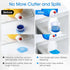 SSFINISH 2 Pack Leaks,Nozzle Laundry Detergent Dispenser Cup Holders,Laundry Detergent Drip Collector and Drip Tray,No