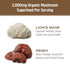 OM Mushroom Superfood Brain Fuel Mushroom Powder Capsules, 90 Count, Lion's Mane & Reishi Blend