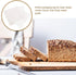 VERDANVERSE 100pcs Packaging Kraft Paper Bread Bags Food Storage Bags Oil-proof Sandwich and Toast Pouches for Homemade