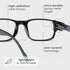 Gaoye Professional Reading Glasses for All Day Use - Computer Readers with Blue Light Protection Value Pack