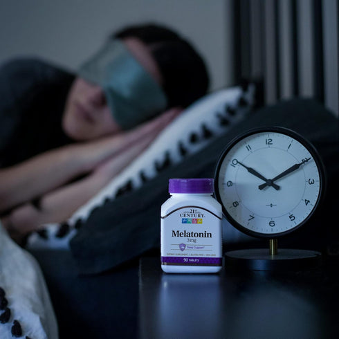 21st Century Melatonin 3 mg Tablets - 90 Count