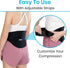 Arctic FIex Ice Pack for Back, Reusable Hot & Cold Gel Wrap for Injury Pain Relief, Flexible Pad w/Compression for