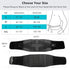 FREETOO Air Mesh Back Brace for Lower Back Pain Relief, Adjustable Support Belt with 7 Stays for Sciatica Scoliosis