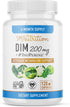 DIM Supplement 200 mg (120 Ct) | Hormone Balance for Women & Men | Antioxidant Support, Menopause & PMS Support