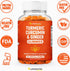 Turmeric Gummies for Adults and Kids - Max Strength Turmeric and Ginger Supplement, Vegan Organic Natural for Overall