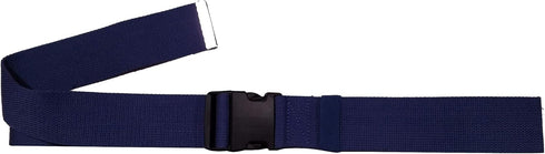 Gait Belt with Plastic Buckle by LiftAid - Transfer and Walking Aid, 60"L x 2"W, Navy Blue