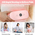 Heating Pad for Period Cramps Portable Menstrual Cordless Electric Heated Pads for Pain Relief with Massager