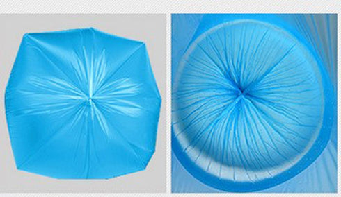 Hommp 6 120 Counts, Gallon Trash Bags, Blue