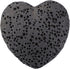 Set, 1 inch, Pack 10 SUNYIK Lava Rock Gemstone Puffy Heart, Natural Pocket Stone Figurine Decoration Aromatherapy