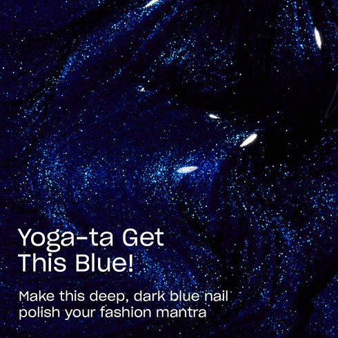 OPI Nail Lacquer, Opaque Dark Blue Purple Shimmer, Chip Resistant, Vegan, Fast Drying