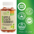 Vegan Apple Cider Vinegar Gummies, 120 Gummies, Max Strength 1000mg, Supports Digestion, Gluten Free