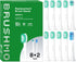 Brushmo Replacement Toothbrush Heads 10 pc Variety Pack Compatible with Philips Sonicare Electric Toothbrush