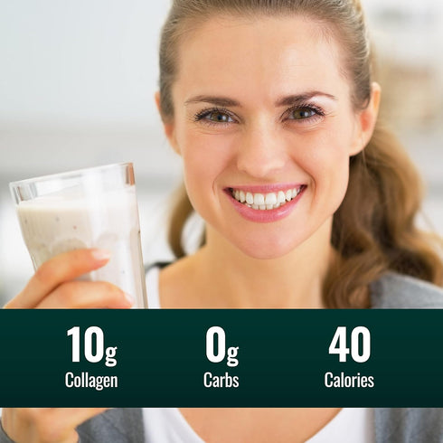 Natural Force Organic Clean Collagen Peptides Powder, USDA Certified Organic, Unflavored, 10.7oz
