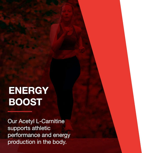 Protocol Acetyl-L-Carnitine 500mg - Brain Pills for Energy, Brain & Mitochondrial Health* - Non-GMO, Vegan, 100 Veg Caps