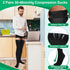 Supervitae 2 30-40 mmhg Pairs Thigh High Compression Socks for Men and Women Compression Stockings Closed Toe Thigh
