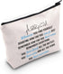 ZJXHPO Actress Gift Drama Inspirational Gift Broadway Musical Lover Zipper Pouch Makeup Bag (WHE-THEATRE)