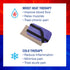 ThermiPaq Reusable Ice Pack and Hot Cold Pack, X-Large, 9.5 inches x 16 inches for Injuries, Microwave Heating Pad