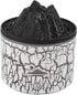 Segrehy 5V 180ml Volcano Diffuser Essential Oil Humidifier Relaxing Auto Shutoff Warm Atmosphere Flame Mist