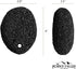 Pumice Stone - Natural Earth Lava Black for Callus/Corn Removal, Health Foot Care Tool