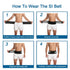 Paskyee Sciatica Belt, Sacroiliac Hip Band for Men Women, Sciatic, Lower Back, Si Joint, Pelvic Pain Relief