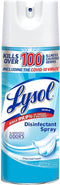 Lysol Disinfectant Spray, 12.5 fl oz, Crisp Linen, Antibacterial and Sanitizing Spray, 1 Count for Deodorizing