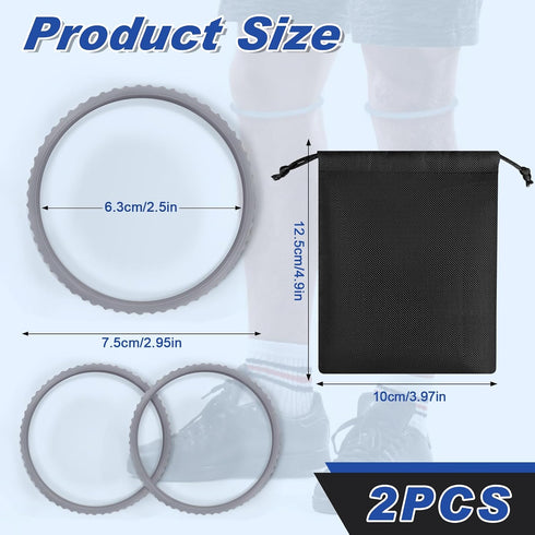 LXCSYXJ 2-Pack Patellar Strap for Knee Pain Relief-Breathable & Lightweight Patellar Tendon Support Strap