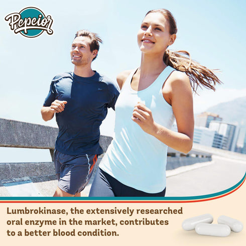 Lumbrokinase 200mg (Max Activity 1,500,000 LKU) - Lumbrokinase Enzymes Supplement, More Effective Than Nattokinase - 90