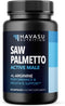 Saw Palmetto for Men with L Arginine Supplement - Hair Health & Male Support, 60 Male Pills with Plant-Based Ingredients