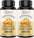 Liposomal Turmeric Curcumin Supplement - 60 Softgels - 2000mg, 95% Curcuminoid Extract with Piperine, Non-GMO