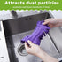 Zubebe 12 Pcs Duster Refill Fleece Pads, Reusable Cleaning Duster for Ceiling Fan Hardwoods Window Kitchen Floor